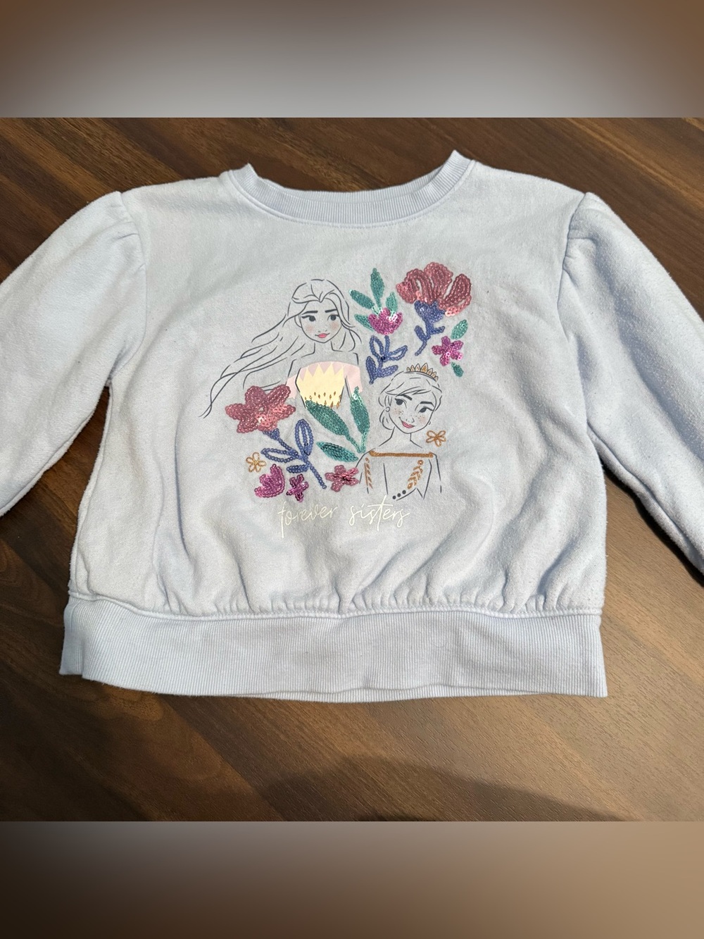 Girls Disney frozen sweatshirt